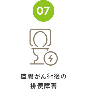 直腸がん術後の排便障害